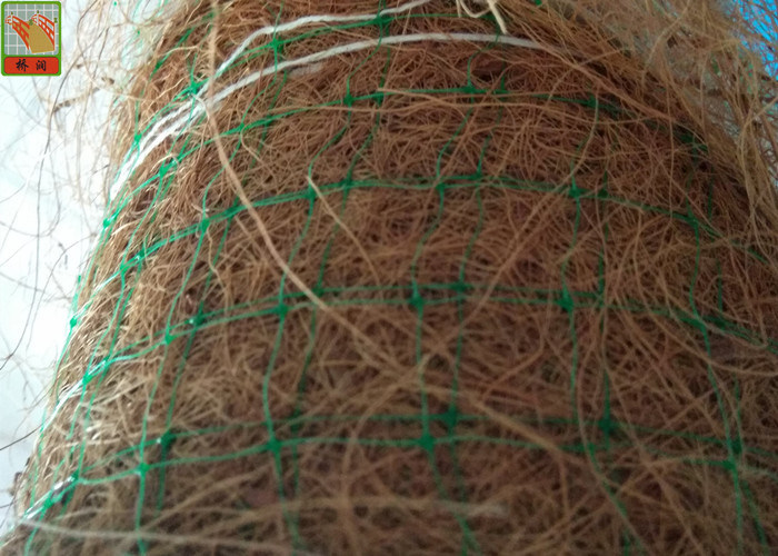 Bi Oriented Erosion Control Plastic Mesh Brown / Green / Black Color