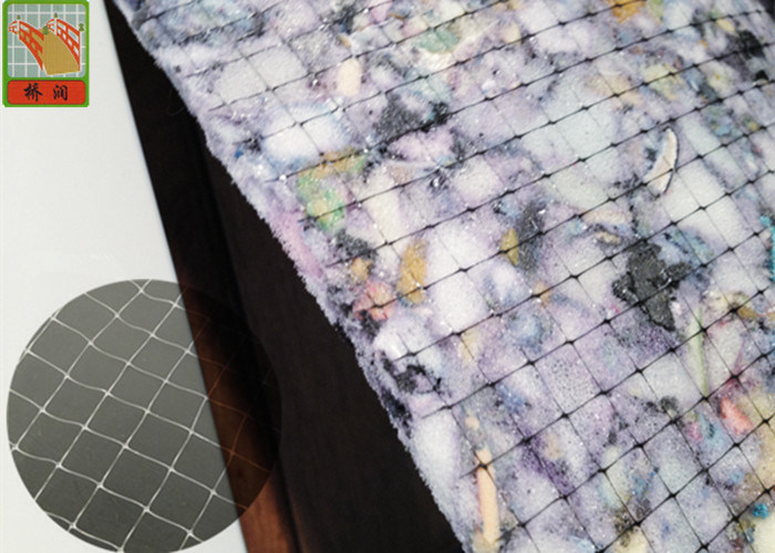 Polyethylene Mesh Netting For Carpet Padding Customized Color / Length