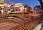 Safety Temporary Plastic Construction Netting / Orange Construction Barrier